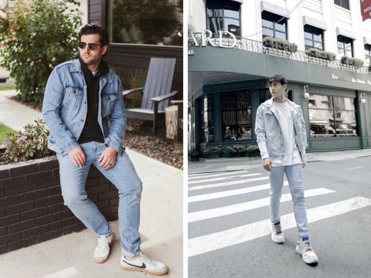 Mix match phong cách trẻ trung với quần jean, áo thun và giày sneaker