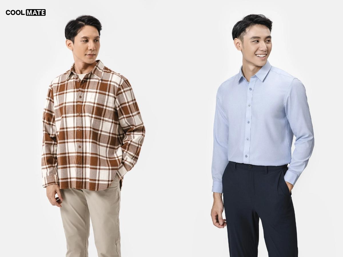 Họa tiết là yếu tố quan trọng giúp chiếc áo sơ mi trở nên sinh động và tạo điểm nhấn cho trang phục