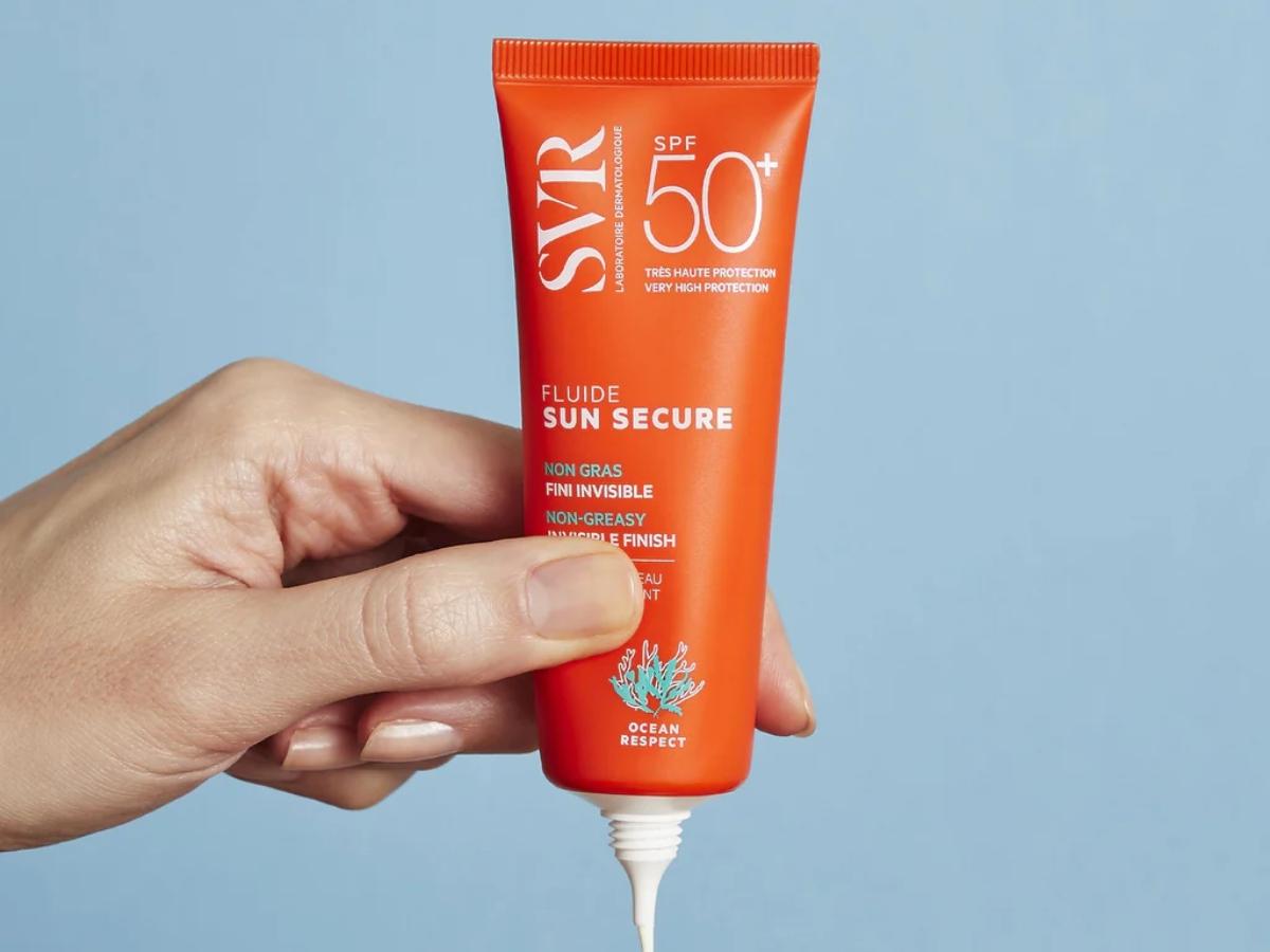 Kem chống nắng SVR Sun Secure Fluide có hiệu quả cao phù hợp với da nhạy cảm 