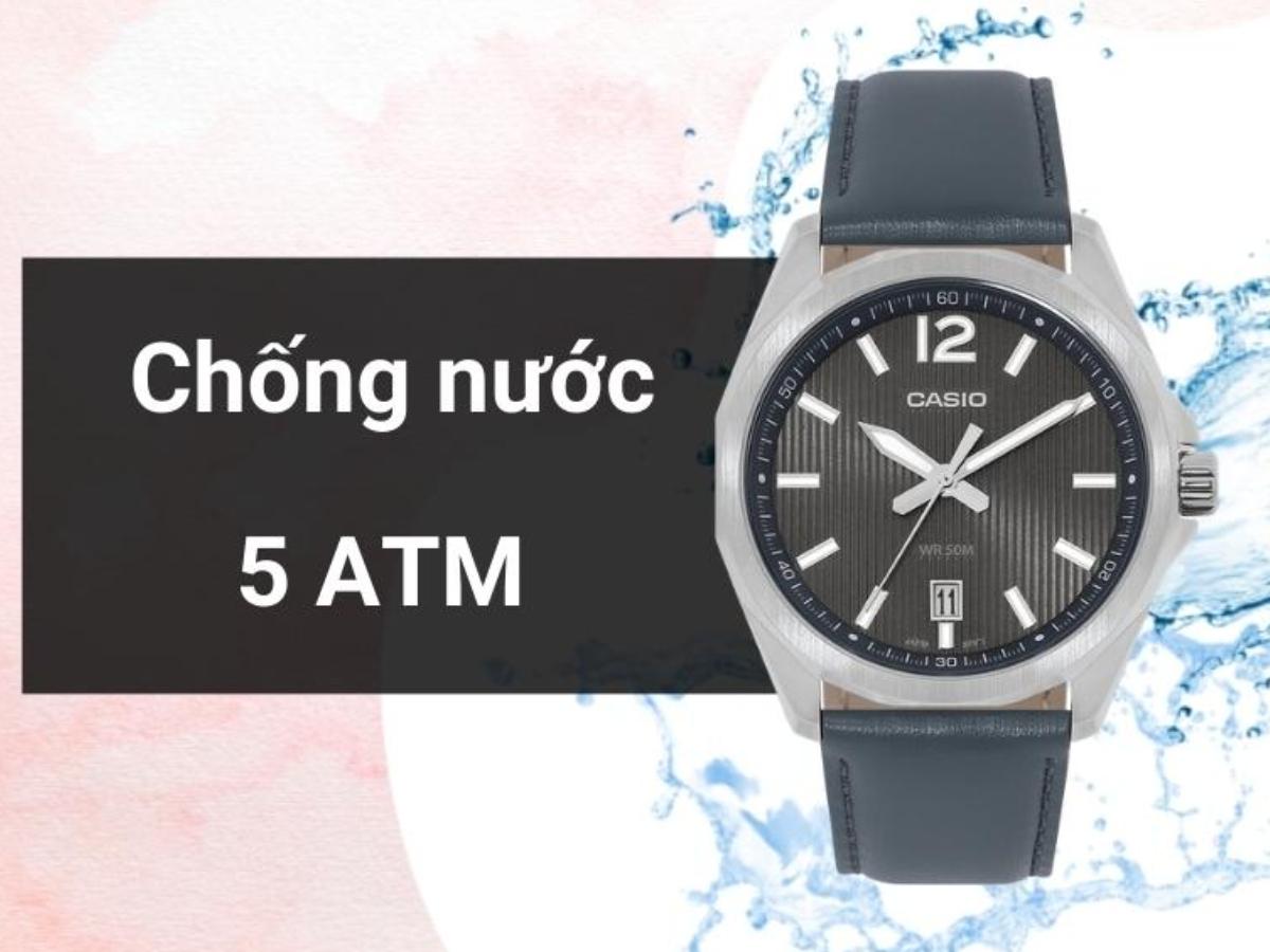 Khả năng chống nước sẽ giảm theo thời gian, đặc biệt nếu đồng hồ bị rơi