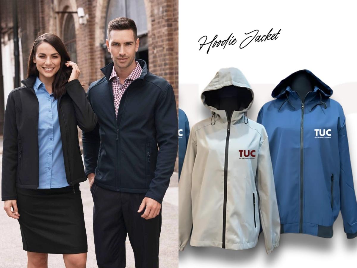 Kiểu dáng áo khoác cũng là yếu tố quan trọng cần cân nhắc khi thiết kế đồng phục