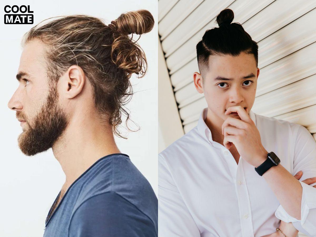 Kiểu tóc Man bun lãng tử