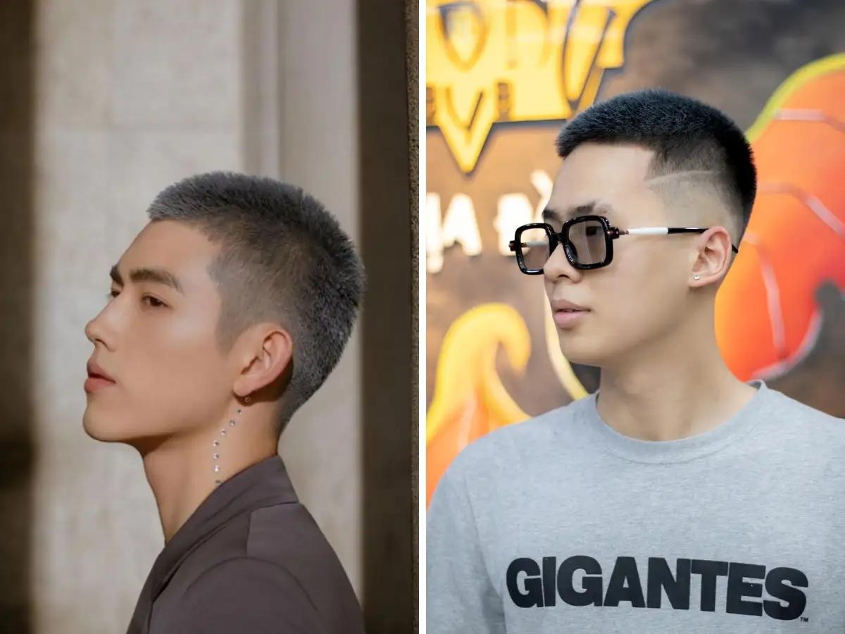 Tóc buzz cut gọn gàng cho nam
