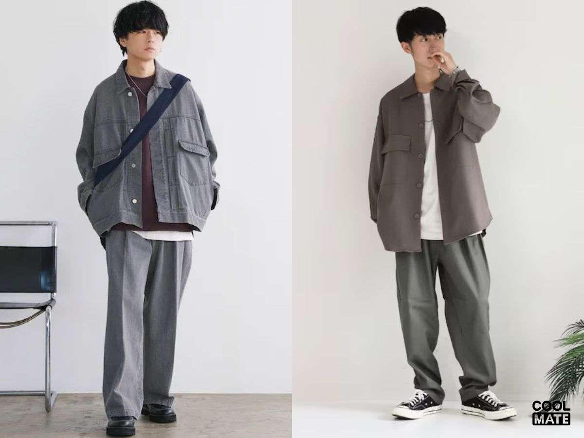 Layering áo sơ mi khoác ngoài giúp set đồ trở nên thú vị hơn