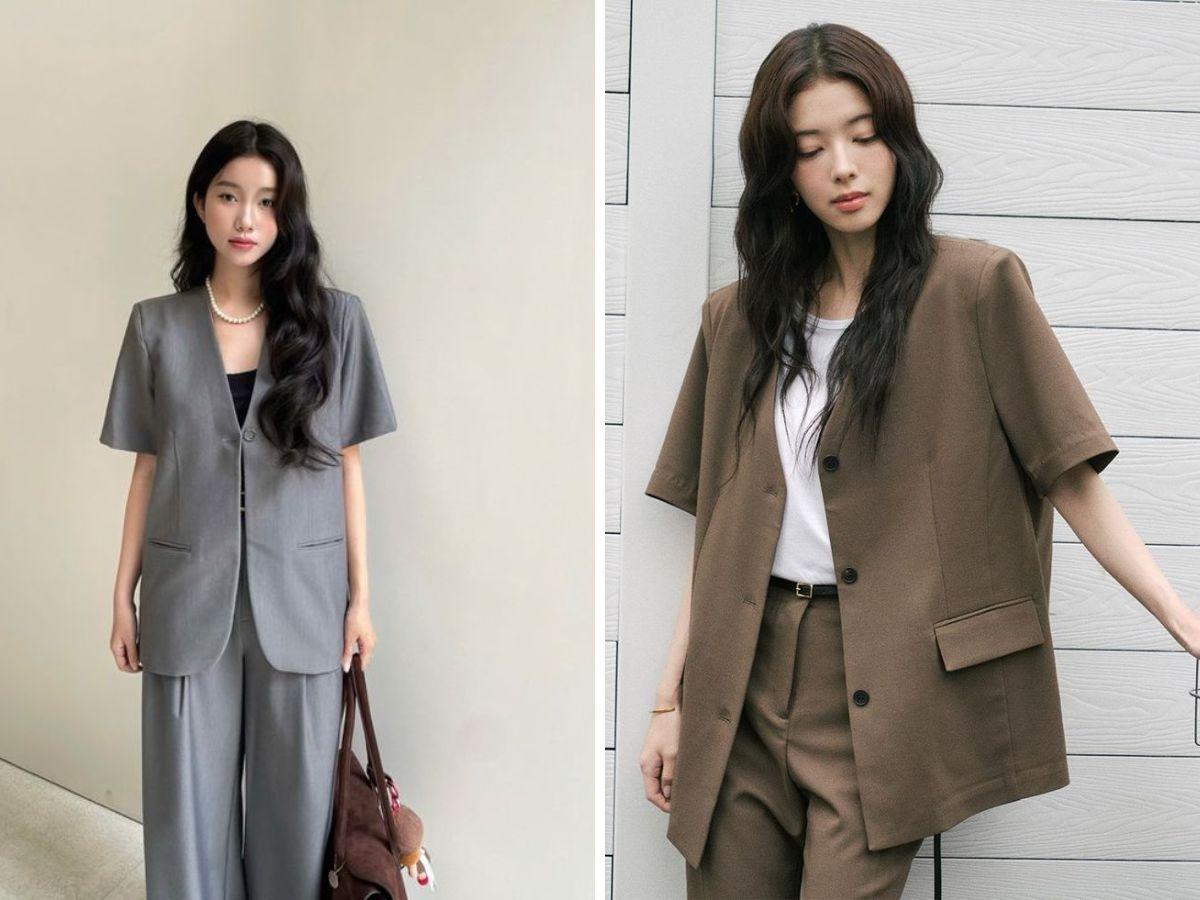 Thanh lịch cùng áo Blazer