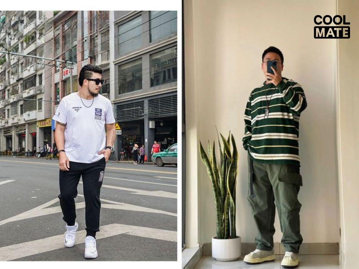 Chọn jogger regular-fit hoặc relaxed-fit vừa vặn
