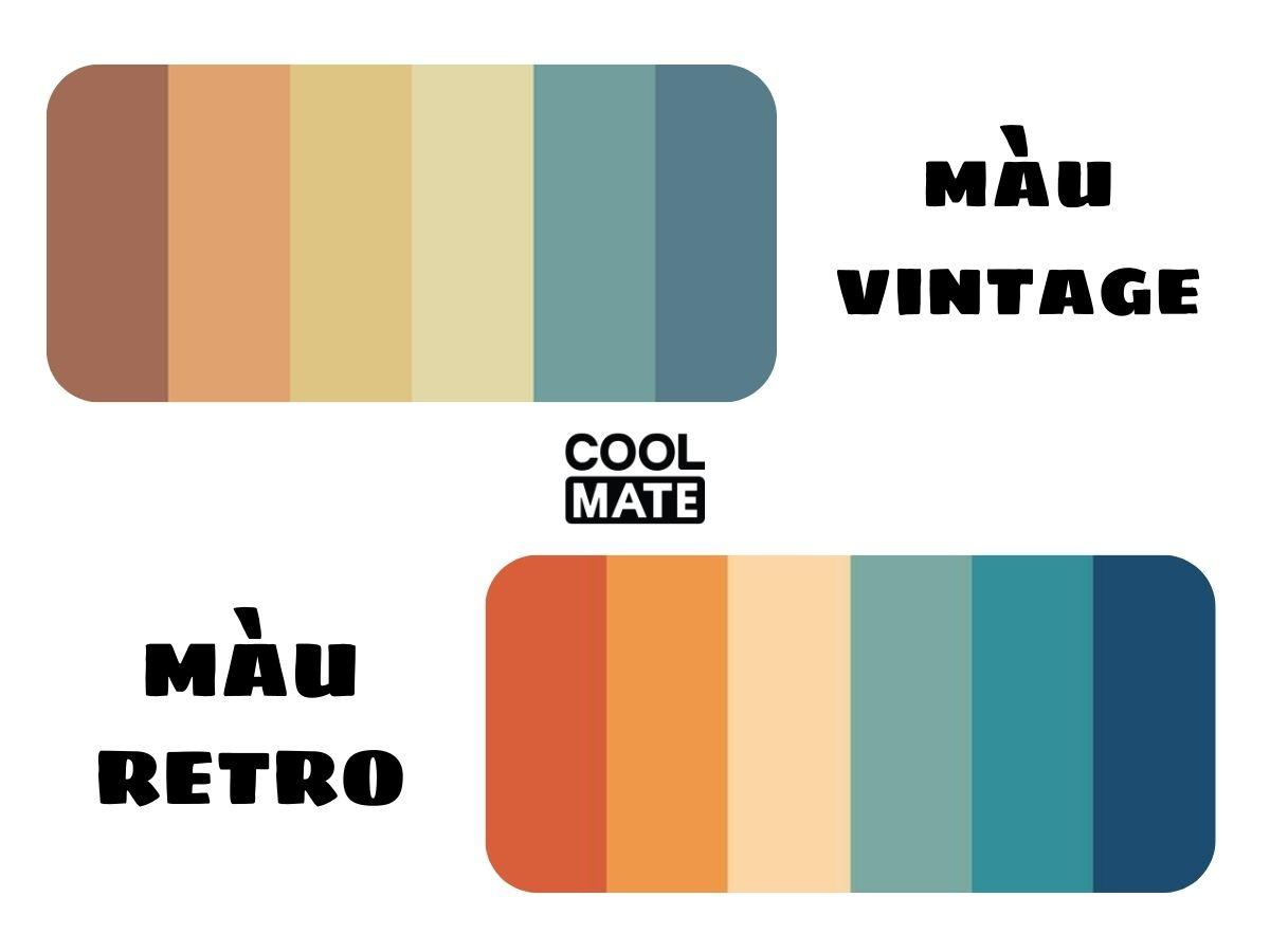 Đặc điểm nhận dạng màu retro