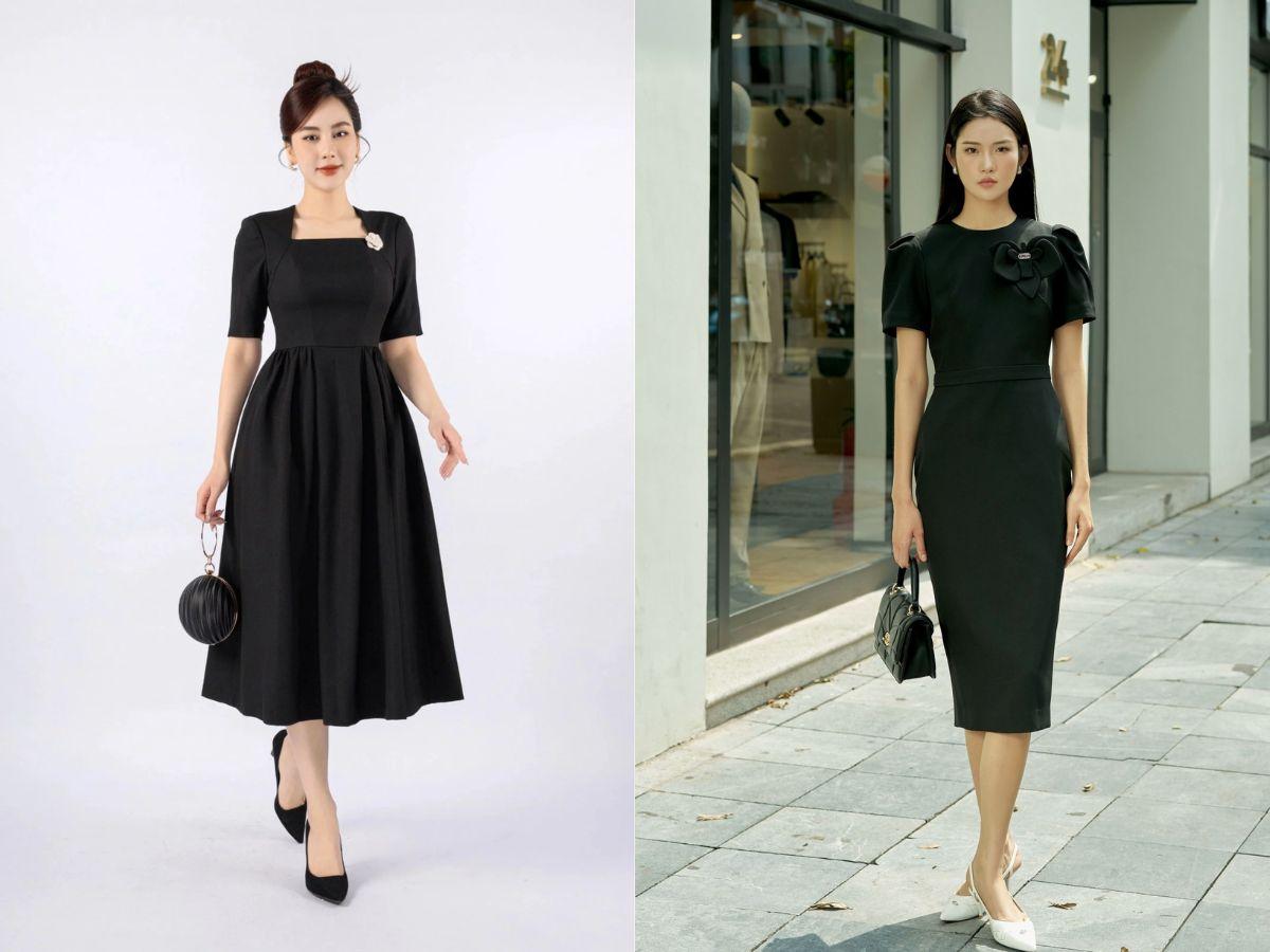 Chọn thiết kế chiết eo cho dáng người chữ nhật