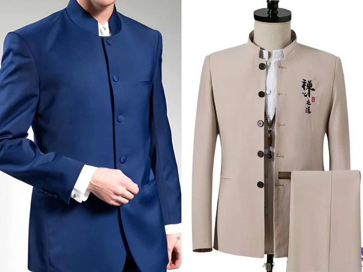 Vest cổ tàu mang đến vẻ ngoài hiện đại, tối giản