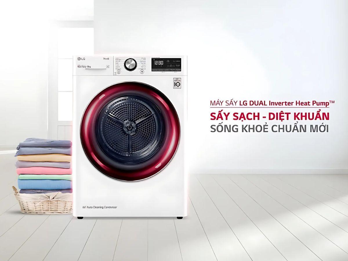 Dòng máy sấy LG DUAL Inverter Heat Pump™