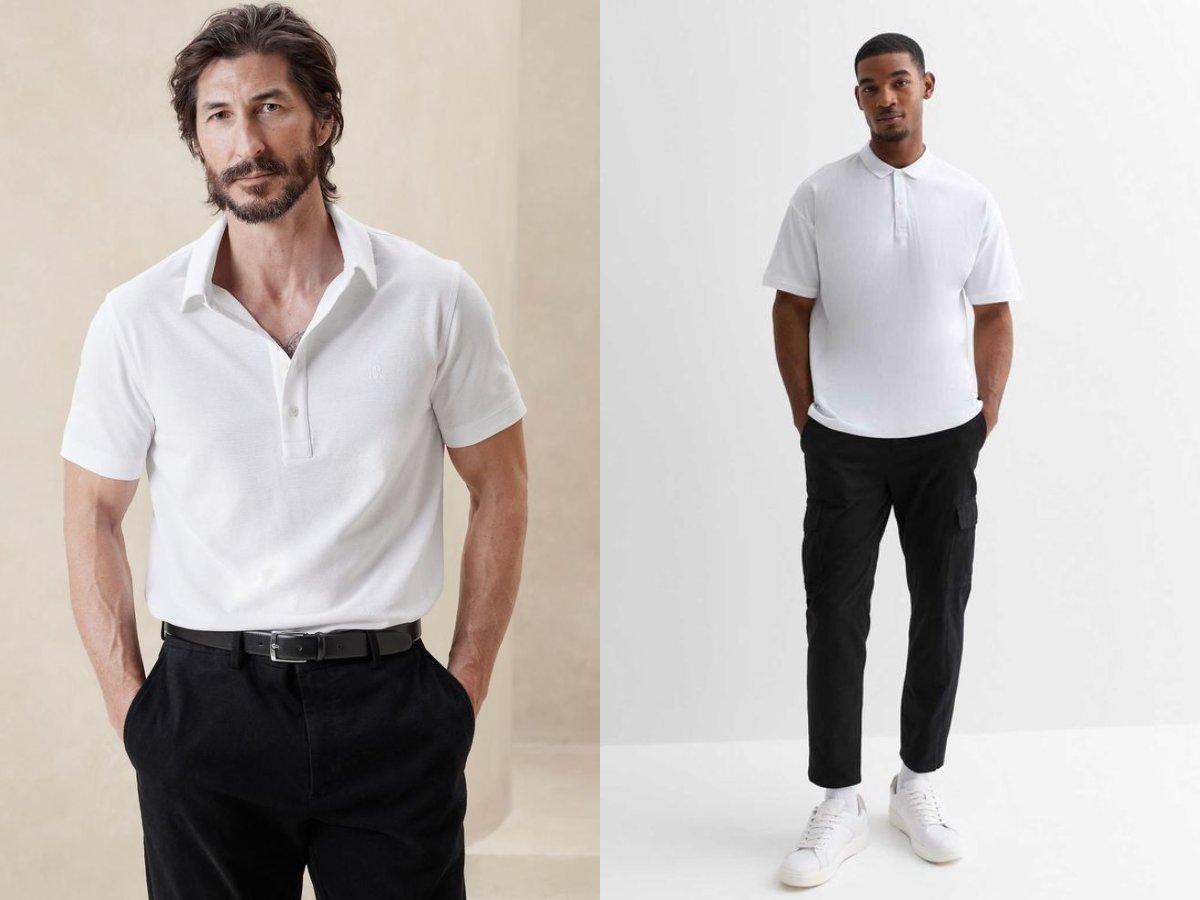 Chọn size áo polo vừa vặn với cơ thể, không quá ôm sát cũng không quá thùng thình