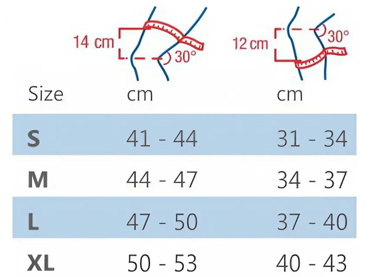 Cách xác định size băng gối
