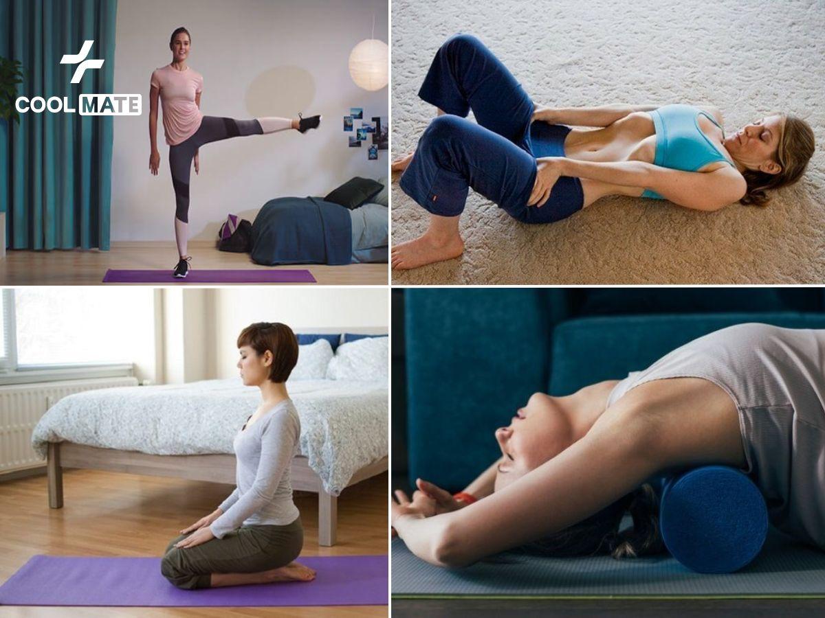 Các bài tập thể dục trước khi ngủ