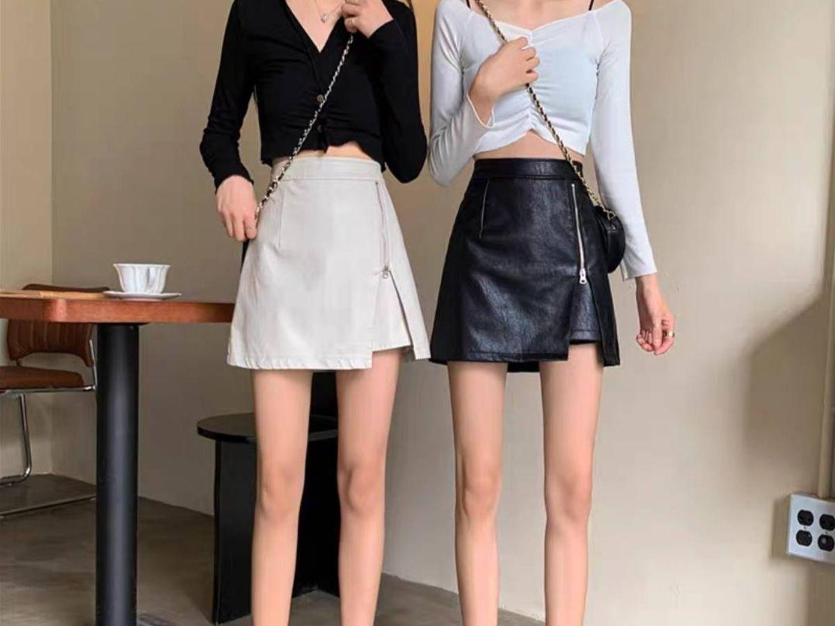 Muốn thêm chút chanh sả và cá tính cho tủ đồ thì váy da chính là lựa chọn hoàn hảo