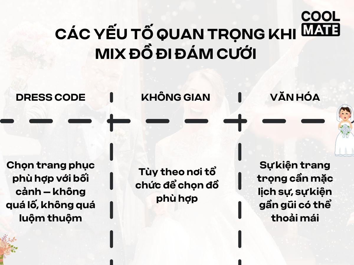 Bạn nên xem xét một vài yếu tố trước khi quyết định mix đồ đi đám cưới với quần jean nữ