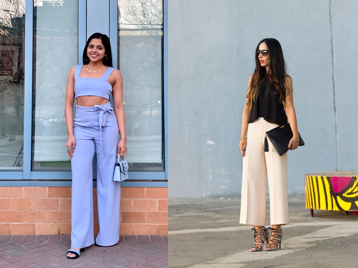 Một chút trẻ trung và cá tính cùng áo croptop và quần culottes
