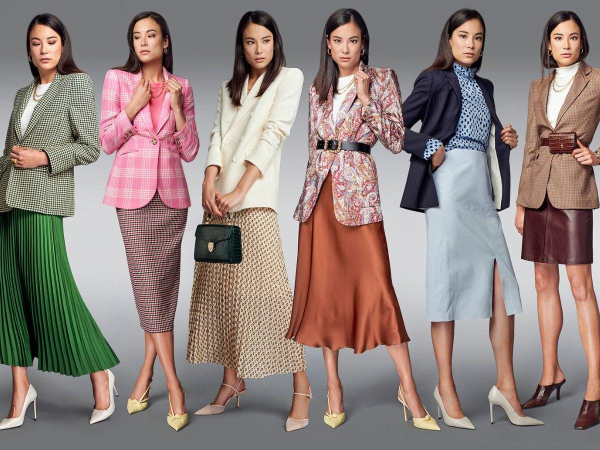 Lưu lại các cách phối blazer và chân váy siêu cách điệu