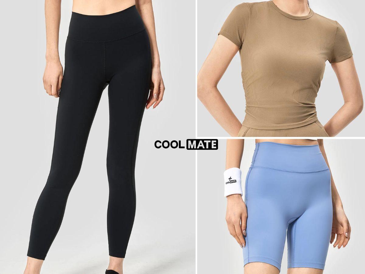 Một vài sản phẩm tập Pilates của Coolmate