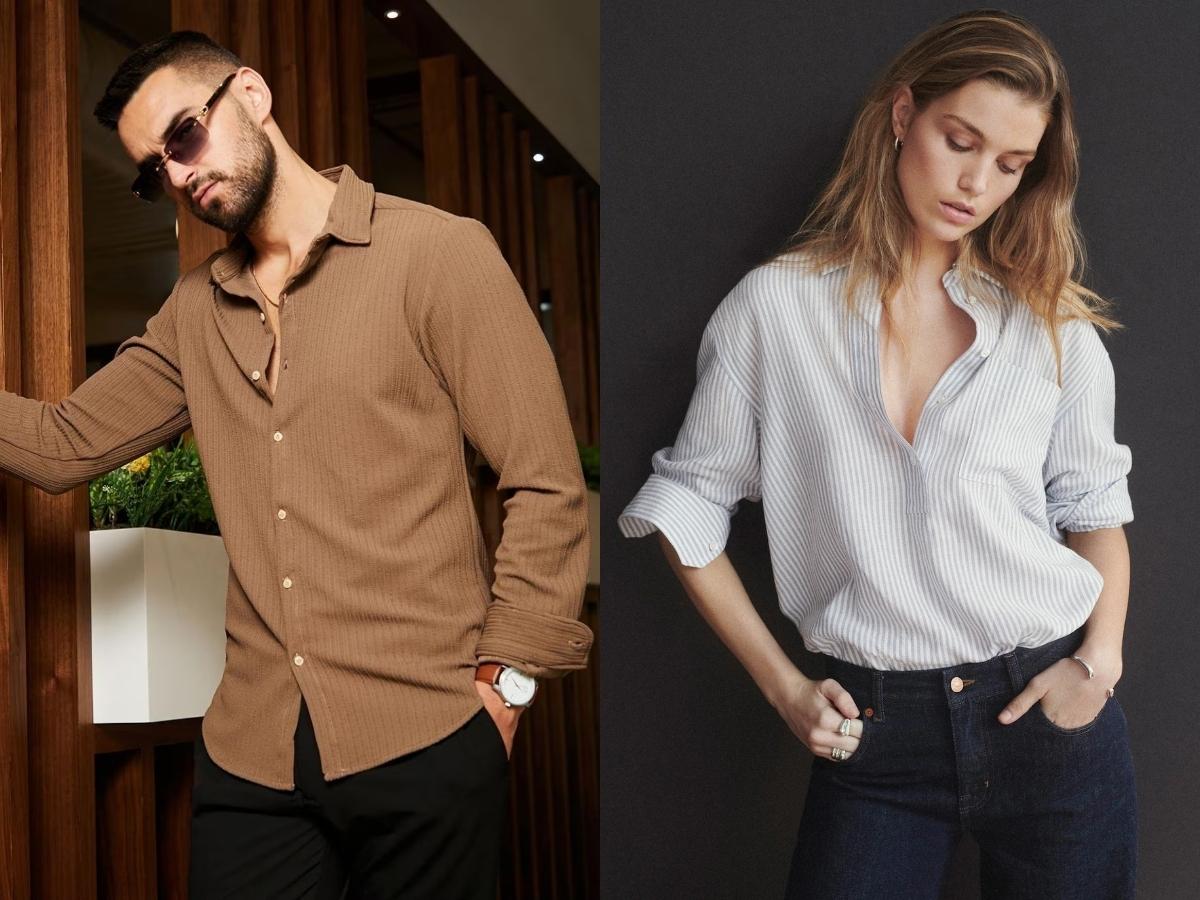 Nên tự đo các số đo cơ thể hoặc đo một chiếc áo sơ mi bạn đang mặc vừa vặn để so sánh