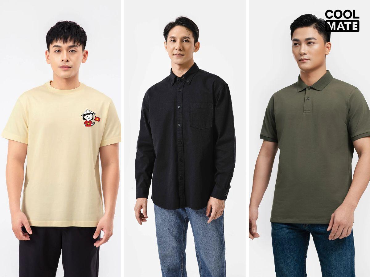 Coolmate có nhiều lựa chọn đồ công sở cho nam giới