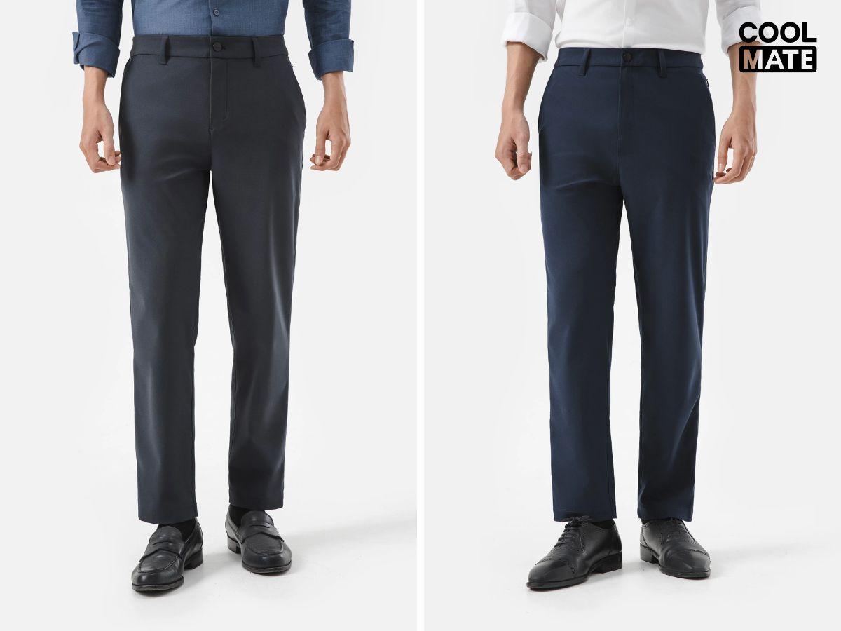 Mẫu quần tây nam phù hợp mặc khi đi làm