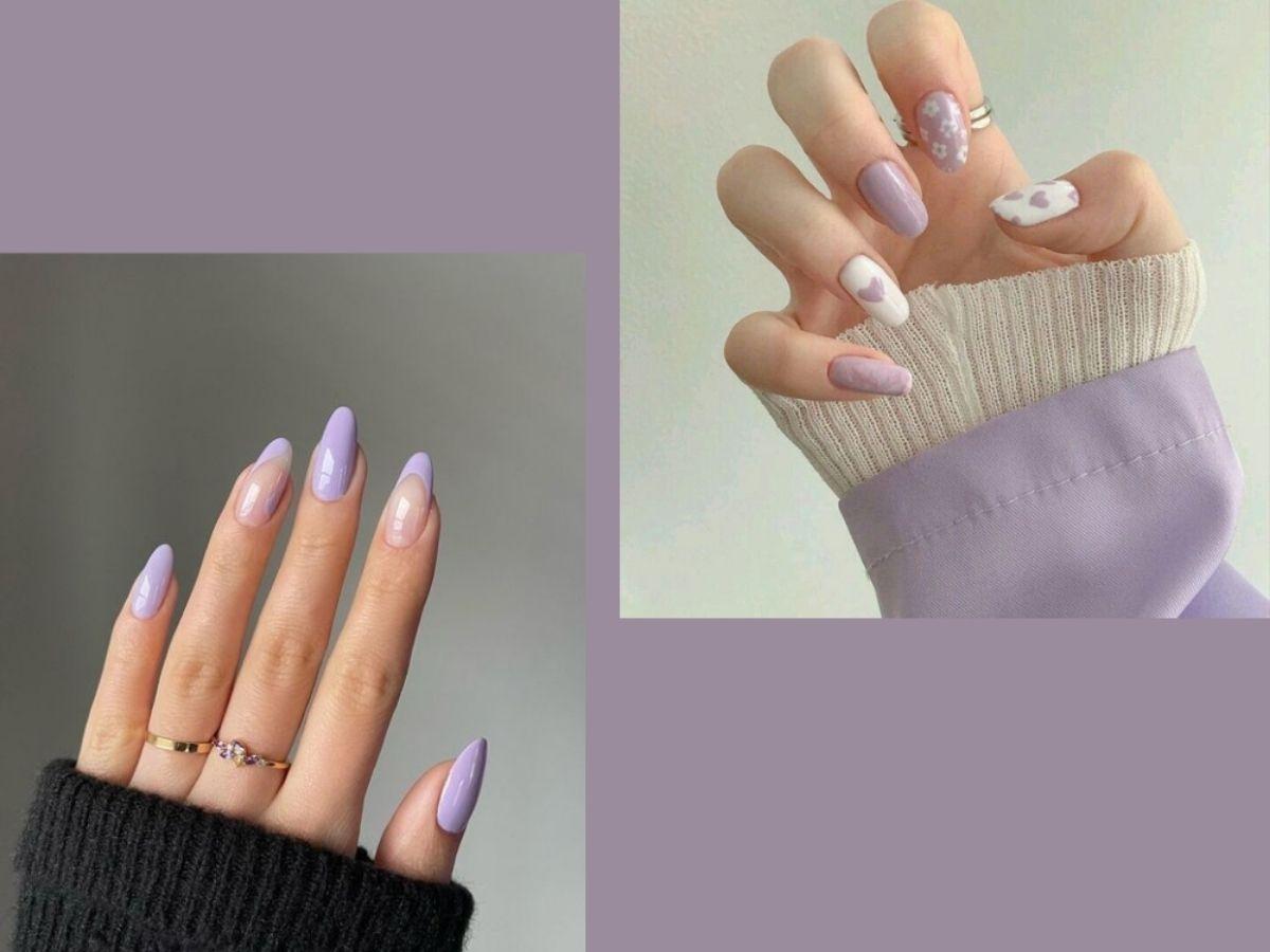 Màu tím pastel mang đến vẻ đẹp nhẹ nhàng, thanh lịch