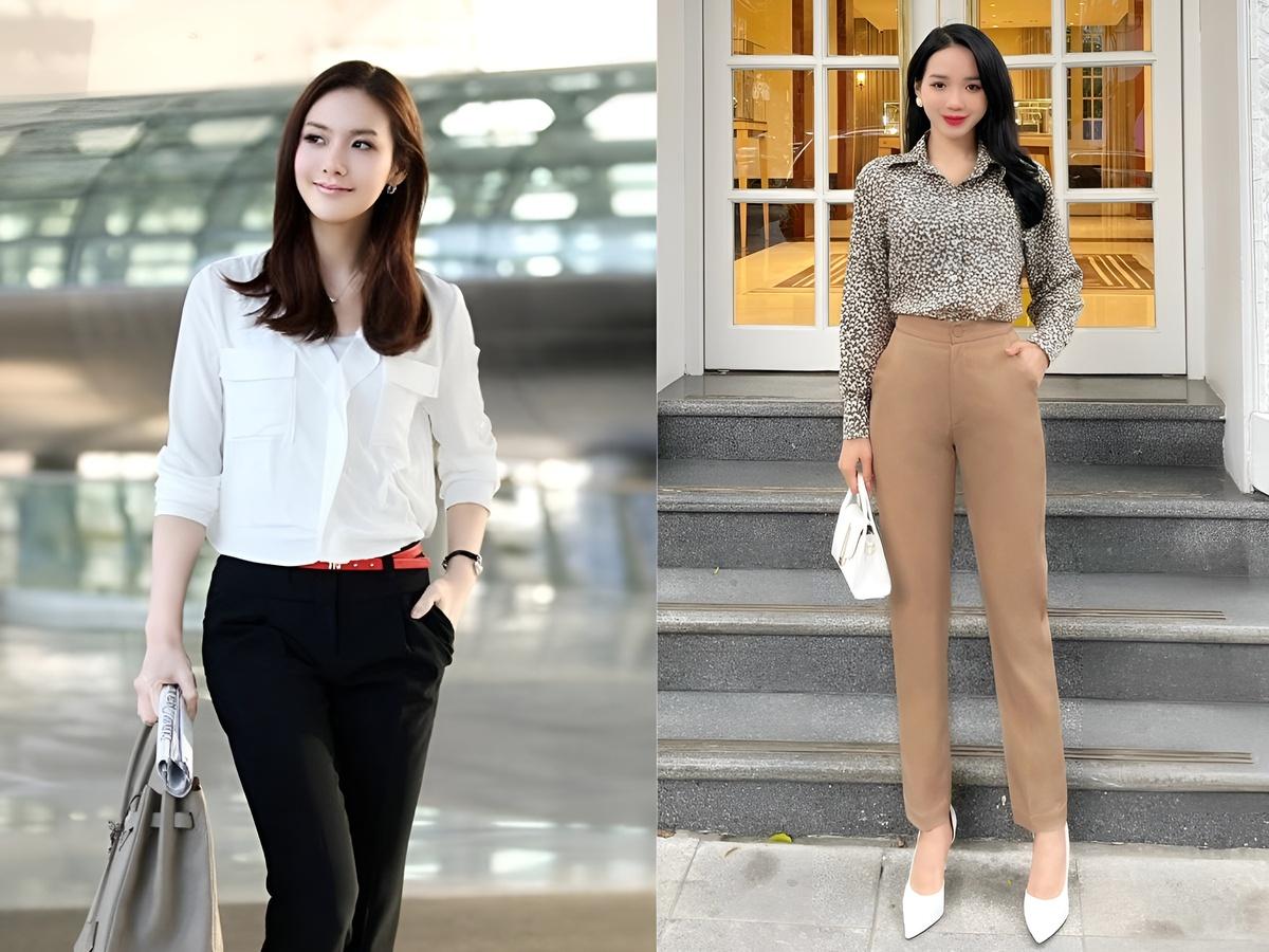 Giày và món phụ kiện sẽ giúp set đồ công sở của nàng thật chỉn chu