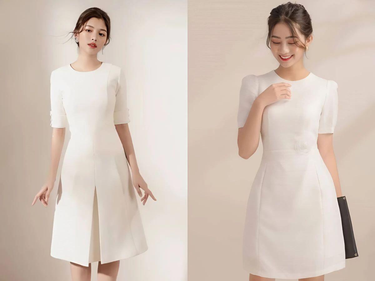 Váy dáng suông – lựa chọn thoải mái cho nàng công sở