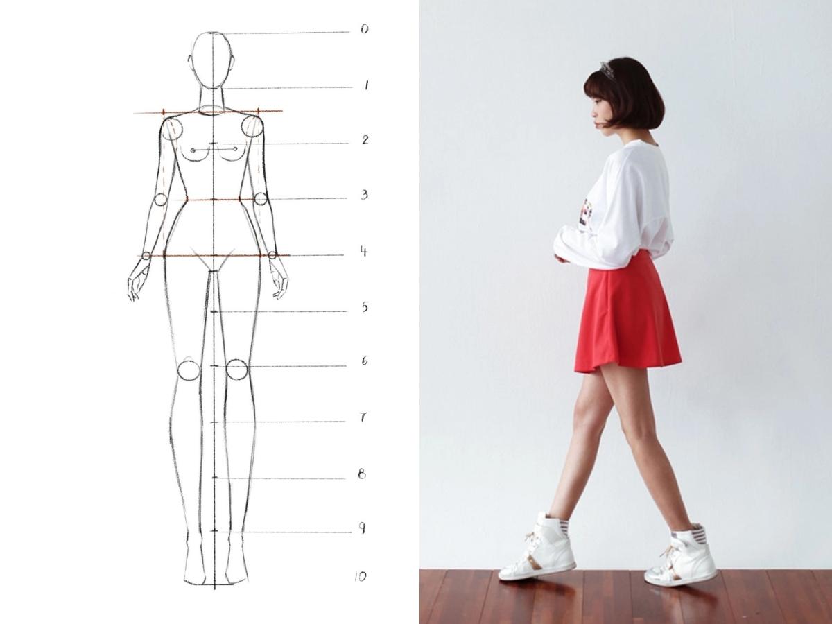 Chú ý khi chọn đầm sát nách với dáng người thước kẻ