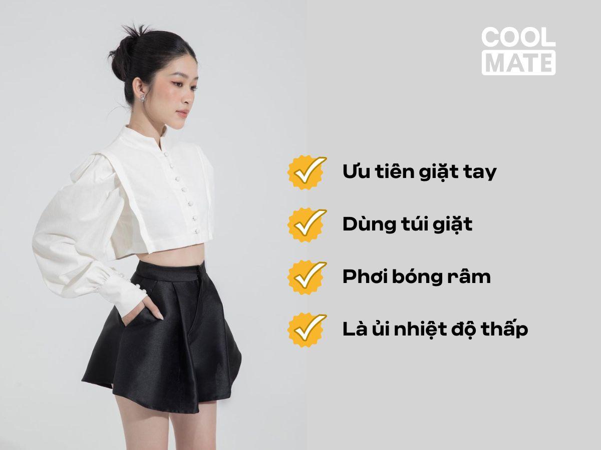 Lưu ý sử dụng áo croptop