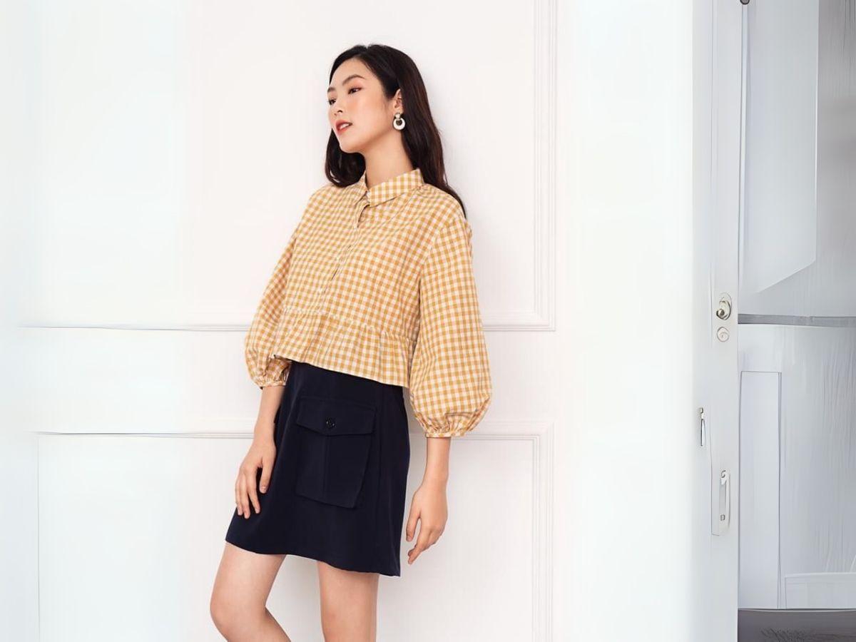 Croptop dáng rộng