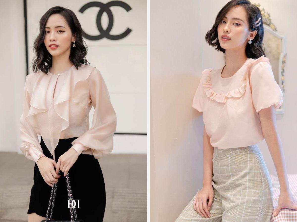 Áo kiểu cổ bèo