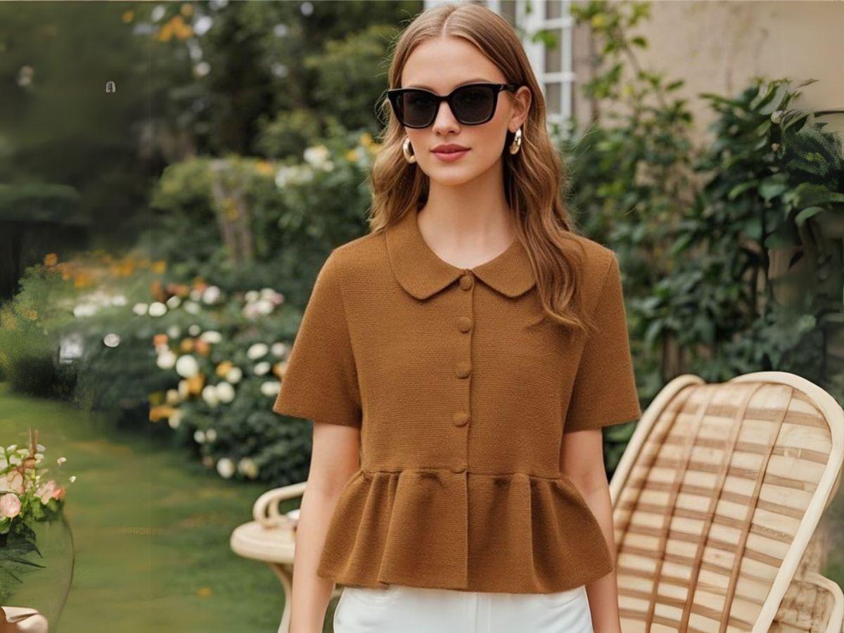 Áo kiểu peplum