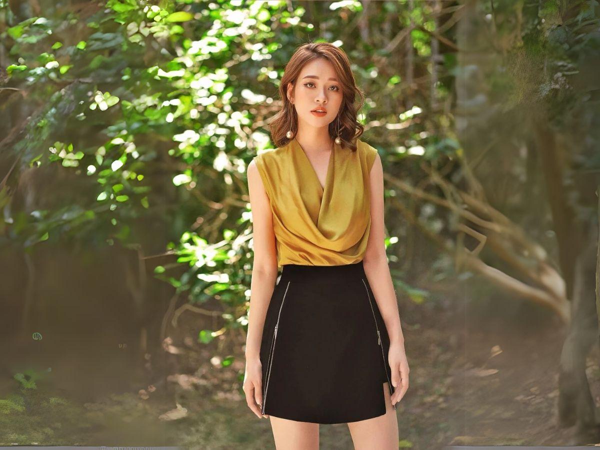 Mẫu áo kiểu sát nách
