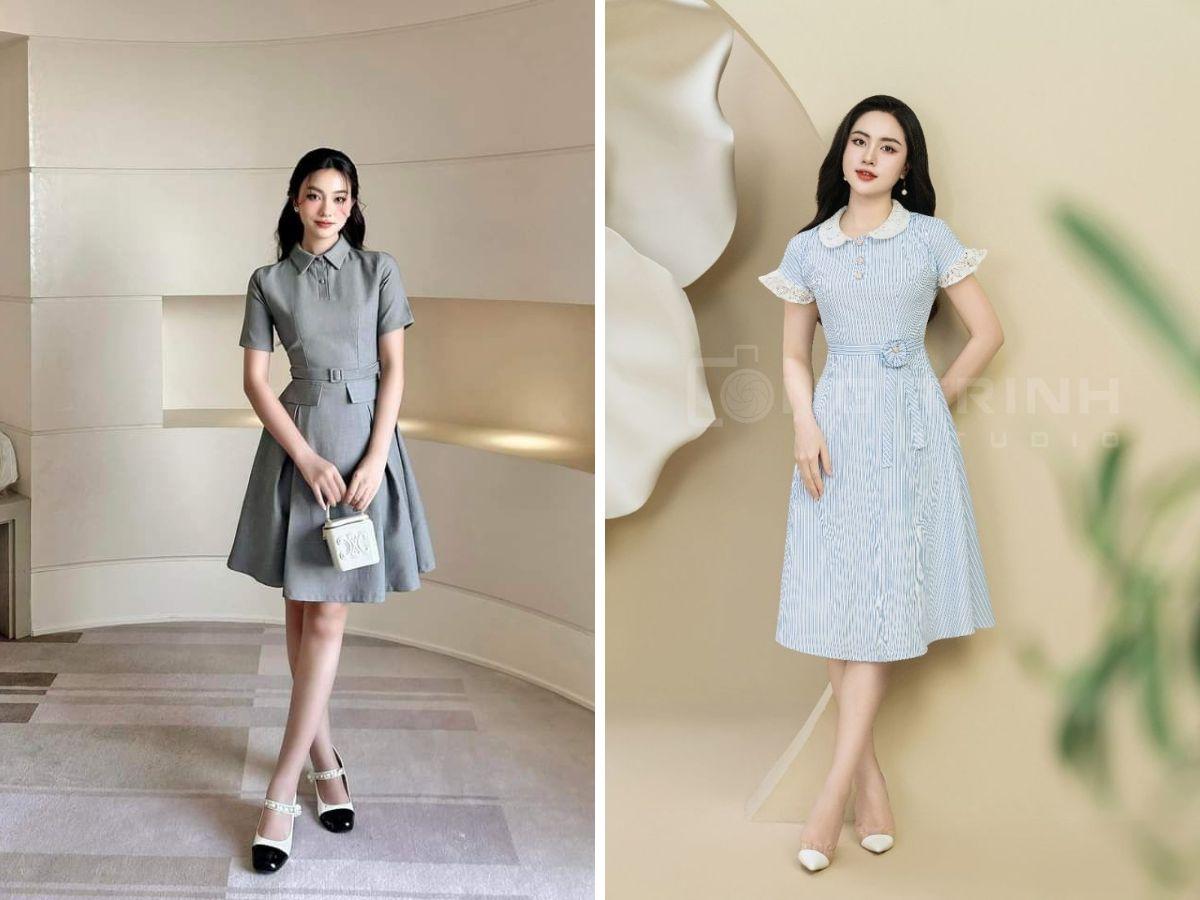 Tùy chiều cao nên chọn độ dài váy khác nhau