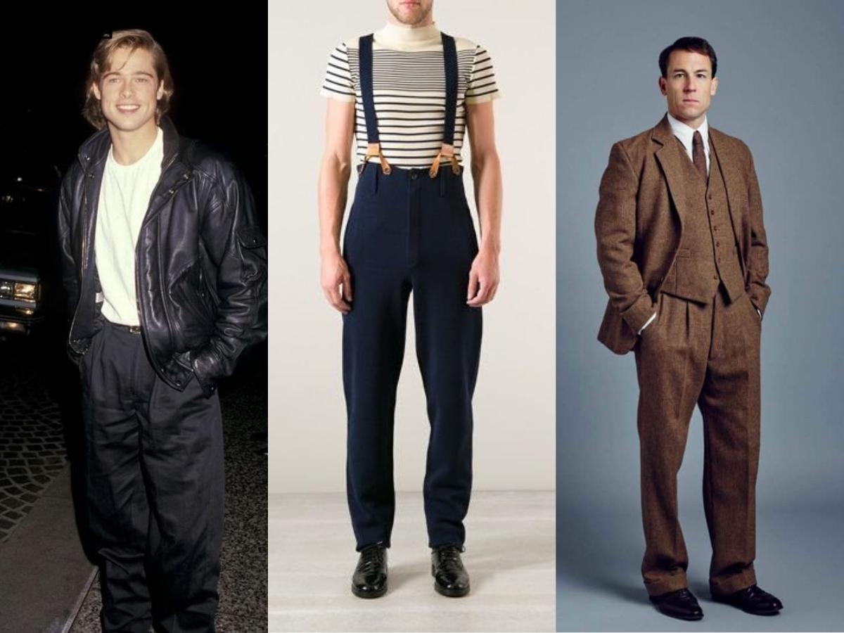 ộ suit vải tweed hoặc họa tiết kẻ caro mang đậm nét cổ điển, khác biệt với suit hiện đại