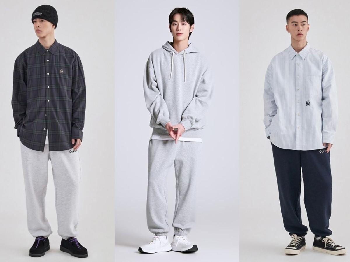 Để tạo nên vẻ ngoài trẻ trung, năng động các chàng trai có thể phối với quần jogger