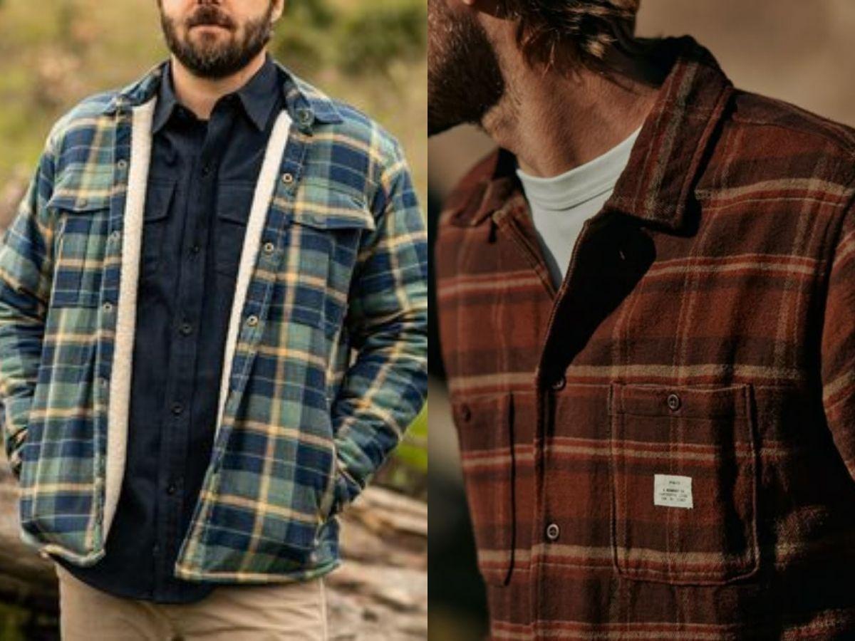 Áo Flannel với phong cách Casual năng động thoải mái