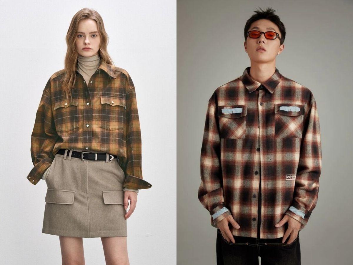 Sơ Mi Kẻ Sọc Vuông (Plaid)