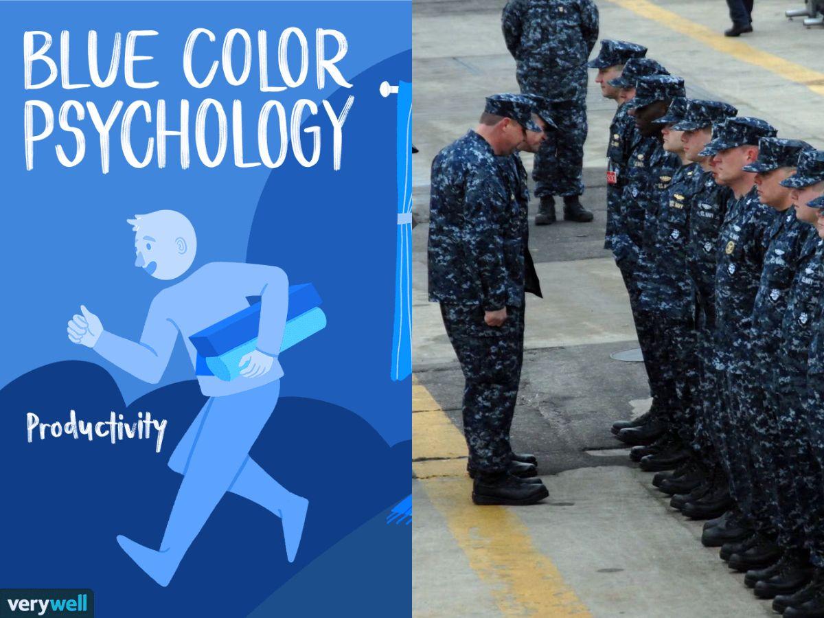 Màu xanh navy thể hiện sự chuyên nghiệp và uy tín trong thời trang