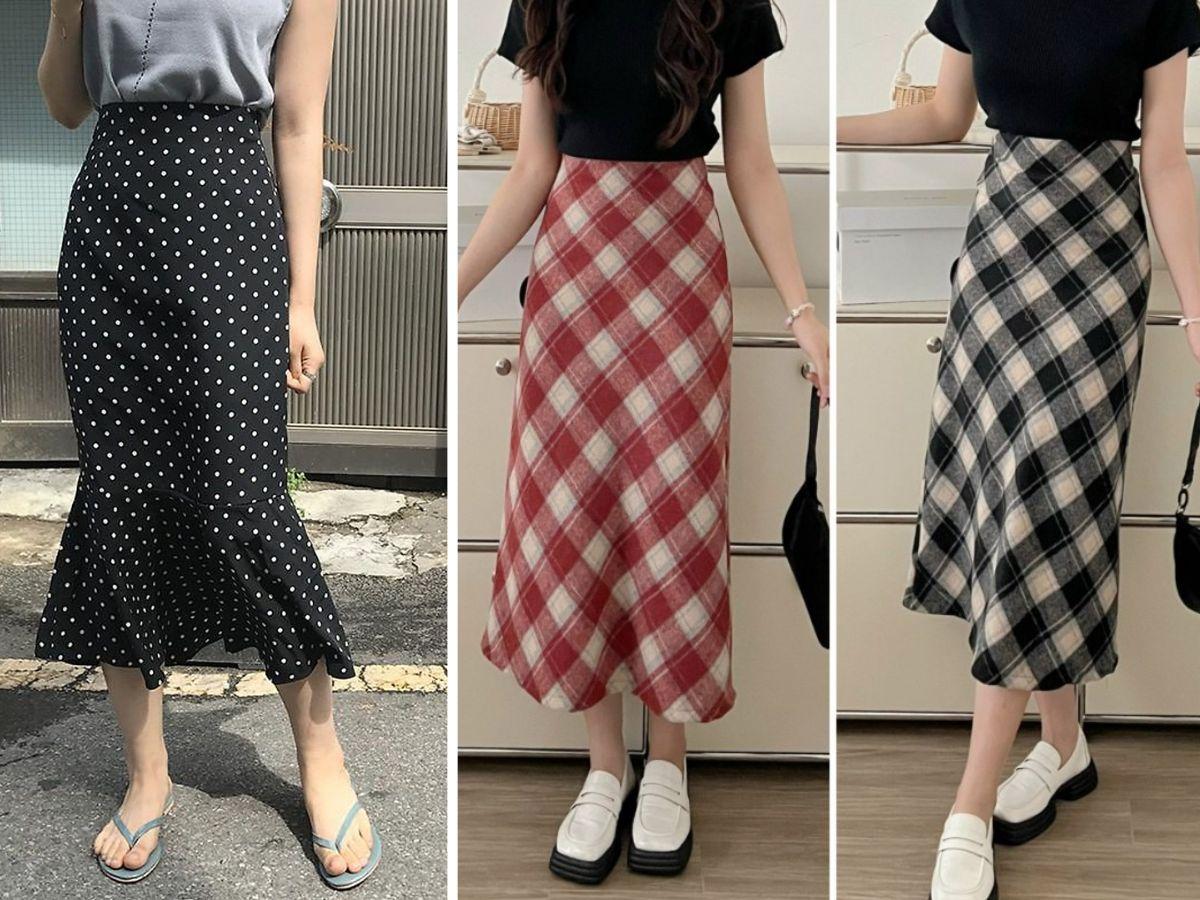 Lưu ý khi chọn chân váy họa tiết