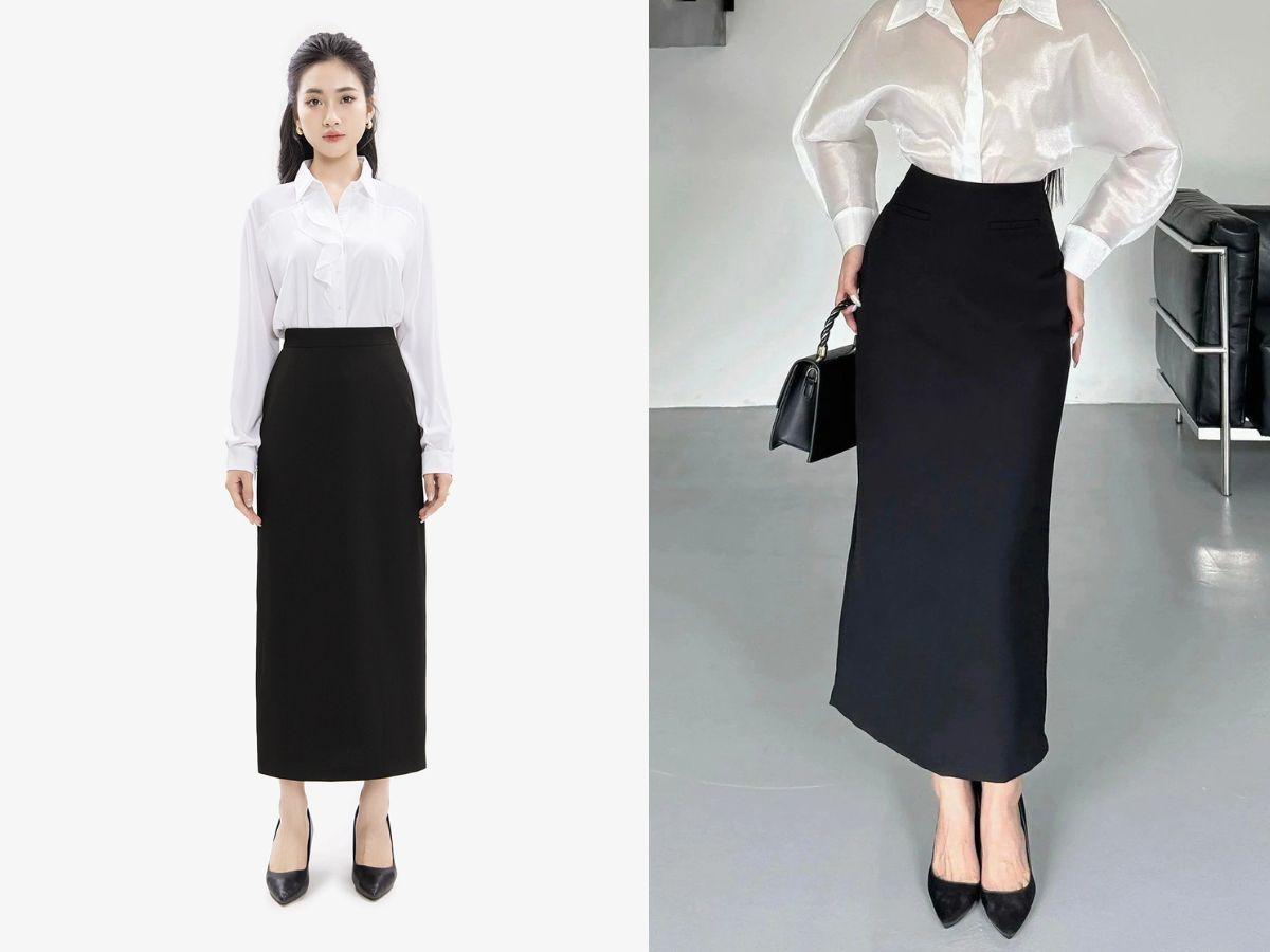 Chọn chân váy cho dáng quả lê