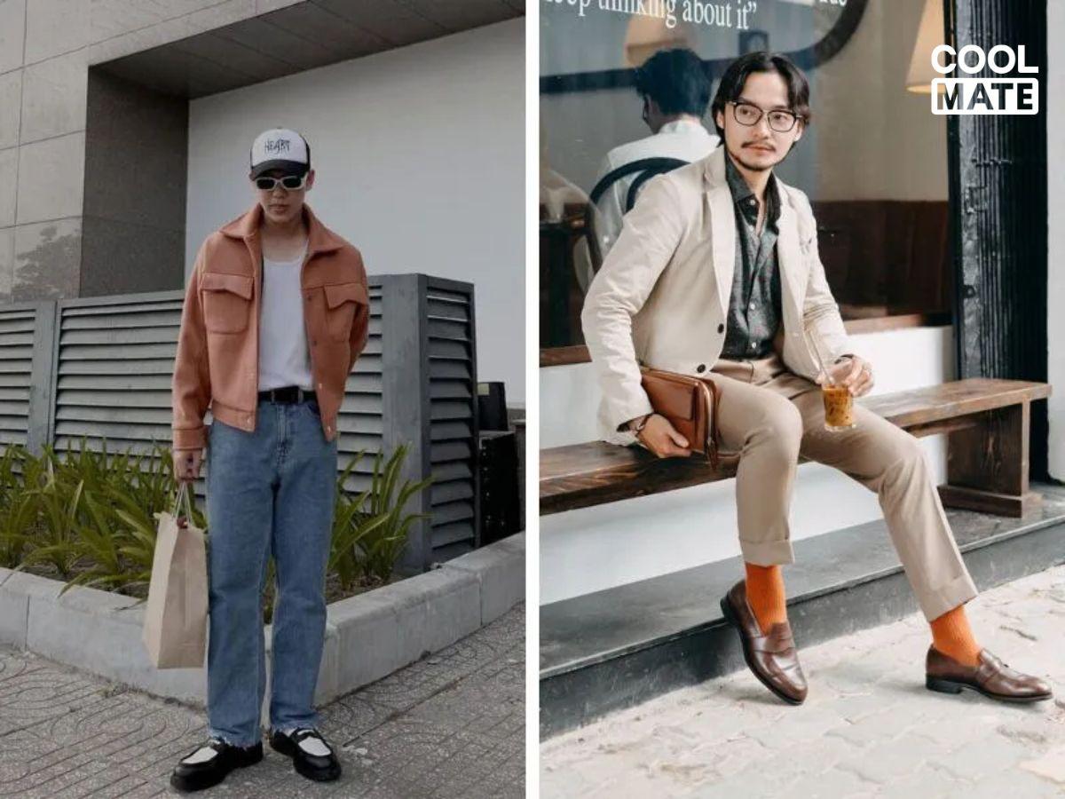Vẻ ngoài preppy nhẹ nhàng, lịch sự, thích hợp cho công sở hay đi học