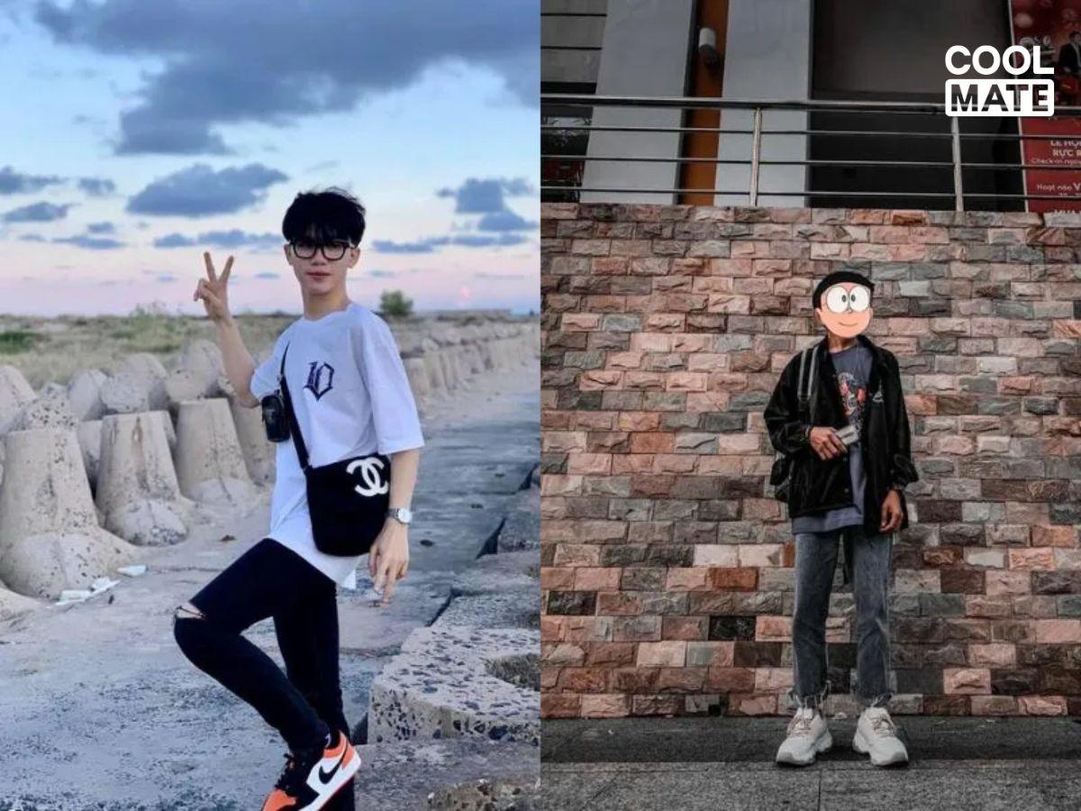 Phối quần jeans local brand nam với áo thun đơn giản nhưng năng động và cá tính