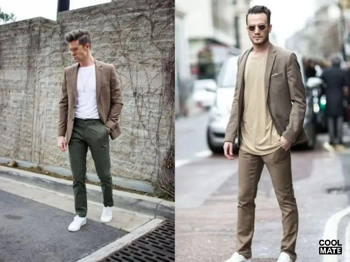 Trở thành quý ông phong độ khi phối vest và áo thun nam tay dài