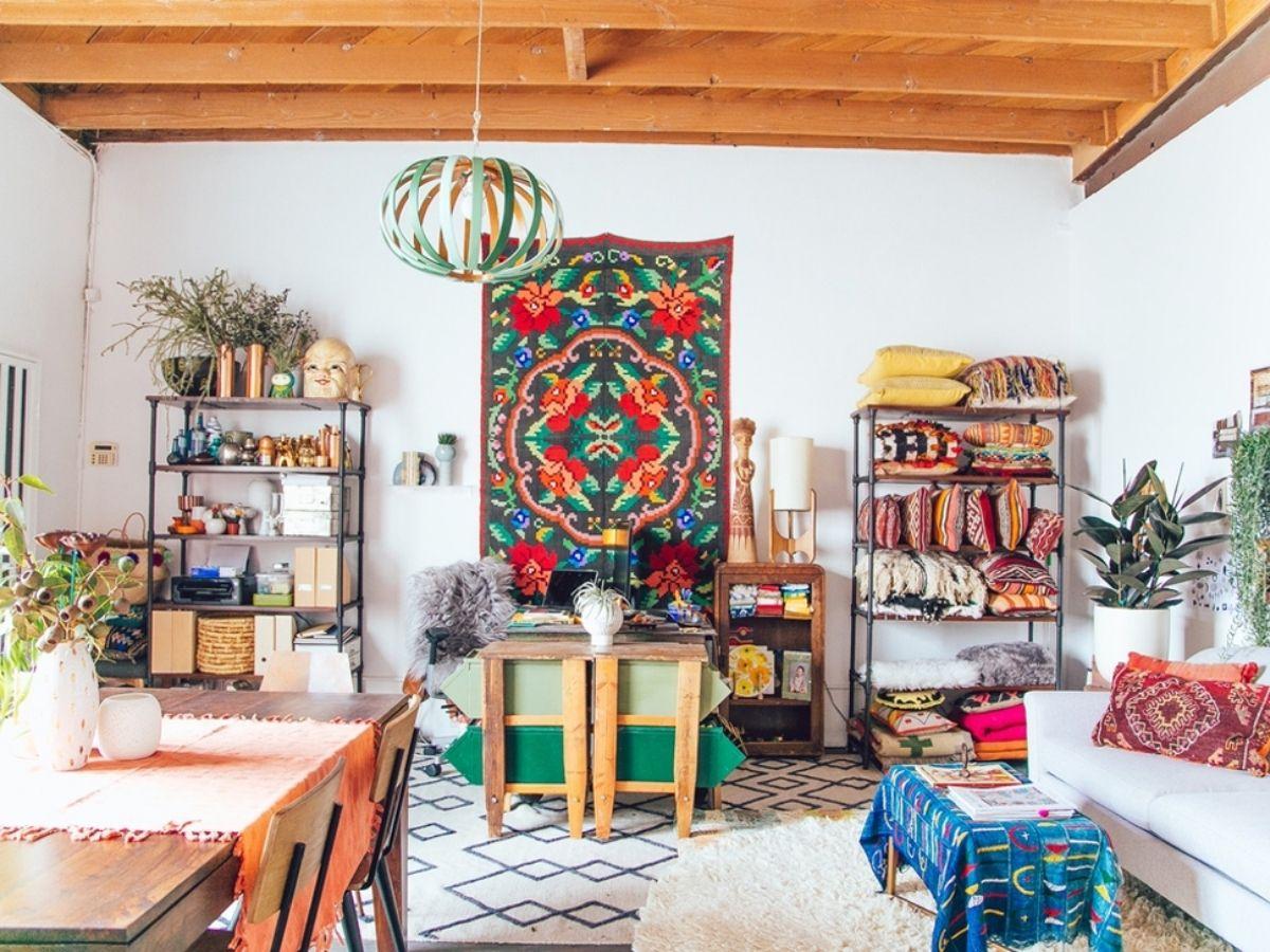 Phong cách Bohemian có họa tiết cực kỳ đa dạng
