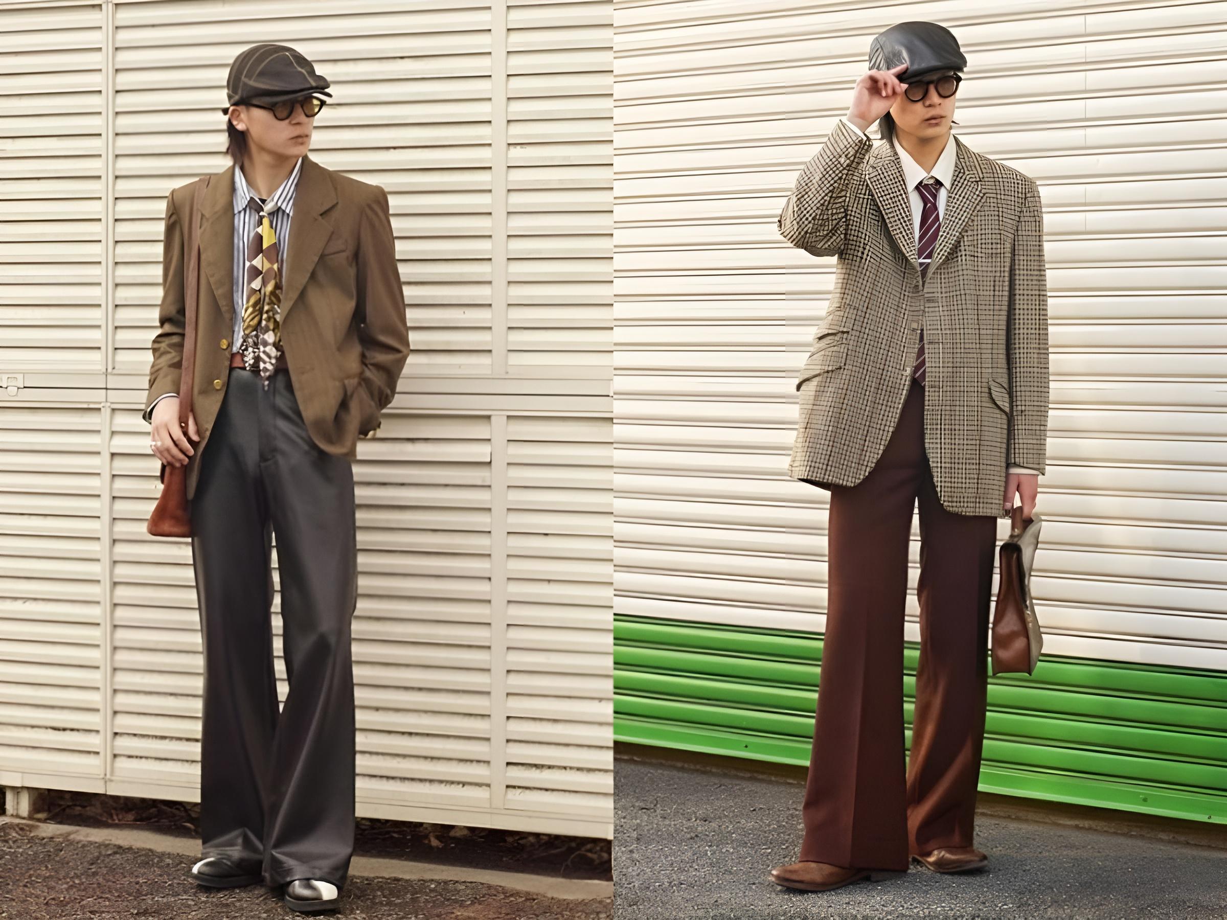 Một vài gợi ý phối đồ vintage cho các chàng