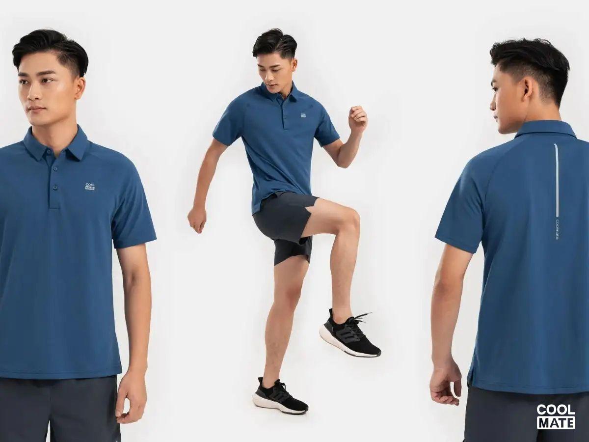 Quần áo thể thao nam thường được sản xuất từ nhiều loại vải khác nhau