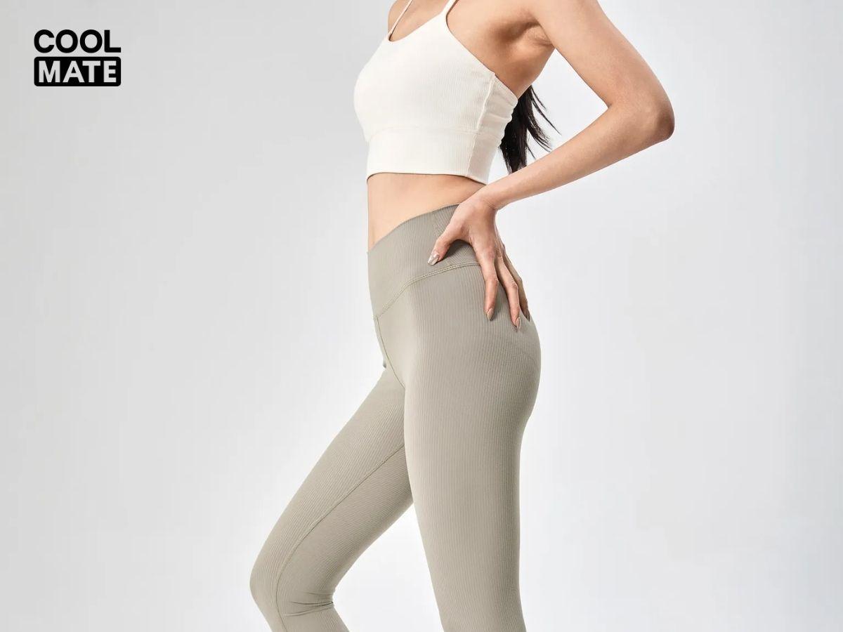 Quần legging nữ Coolmate mang lại sự thoải mái tối đa cho mọi hoạt động