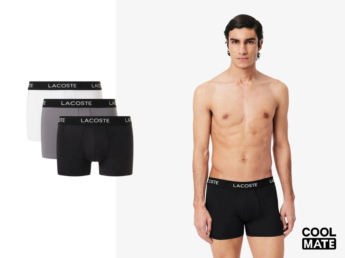Quần lót Lacoste thiết kế tinh tế